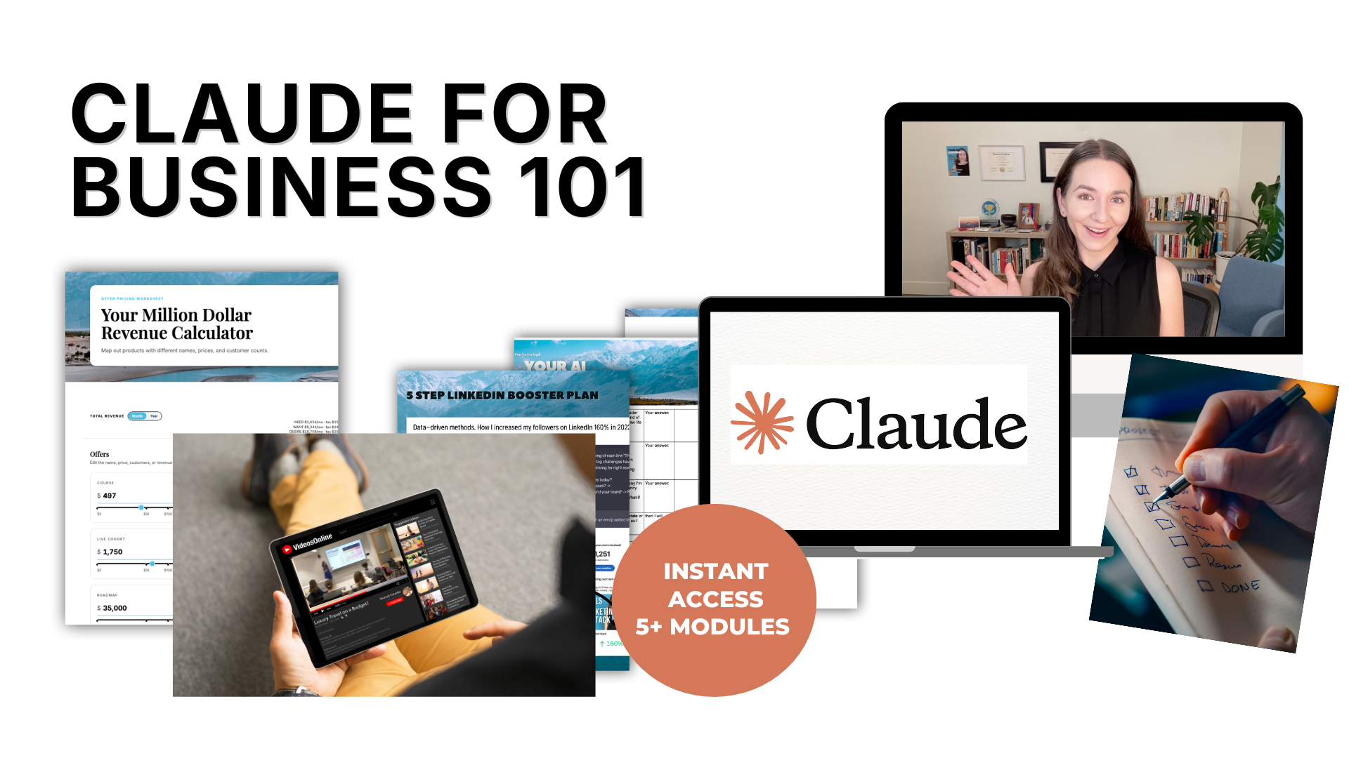 Dr. Joan Palmiter Bajorek leading a live Claude training session